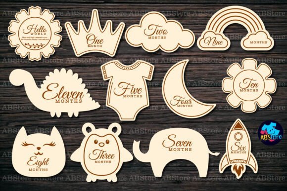 Hito Mensual Del Bebe Creativo Digital